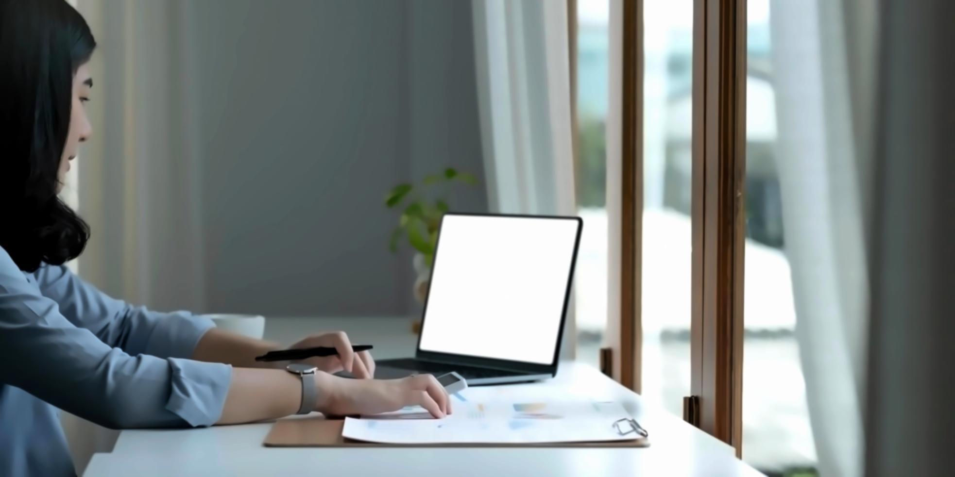 Students reviewing typography guidelines on multiple devices